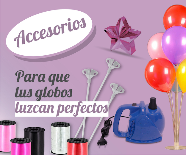 accesorios para globos