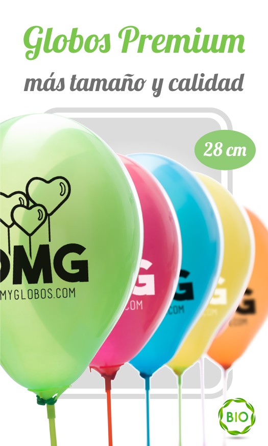 Globos 28cm personalizados
