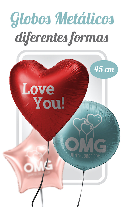 Globos foil Poliamida impresps