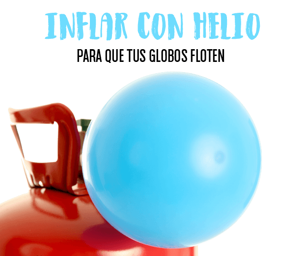 Accesorios para inflar globos con helio